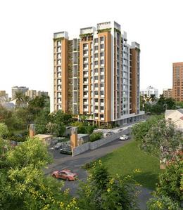 Image of 1585 Sq.ft 2 BHK Apartment / Flat for sale in Kakkanad, Kochi for Rs. 8800000