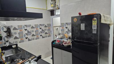 Kitchen Image of 579 Sq.ft 2 BHK Apartment / Flat for rent in VL Savli Eastern Groves, Vikhroli East Mumbai for Rs. 60000