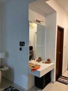 Bedroom Image of 600 Sq.ft 1 BHK Apartment / Flat for rent in L And T Raintree Boulevard, Sahakara Nagar Bengaluru for Rs. 45000