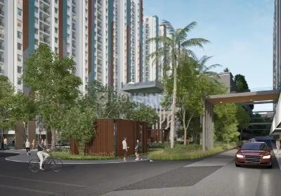 Image of 858 Sq.ft 2 BHK Apartment / Flat for sale in Kumar Magnacity, Manjari Budruk, Pune for Rs. 6400000
