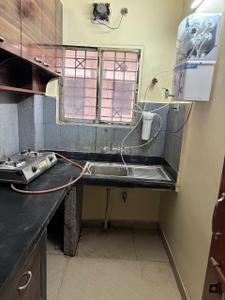 Kitchen Image of 790 Sq.ft 2 BHK Apartment / Flat for rent in Kolkata Airport Quarters Kolkata for Rs. 25000