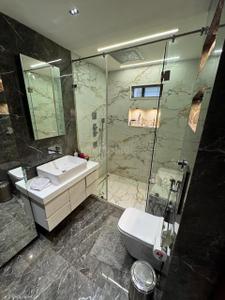 Bathroom Image of 3150 Sq.ft 4 BHK Independent House for rent in Prahlad Nagar Ahmedabad for Rs. 195000
