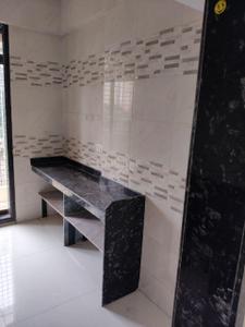 Kitchen Image of 555 Sq.ft 1 BHK Apartment / Flat for rent in Shree Jadhav Gadh, Kalyan West Kalyan for Rs. 14000
