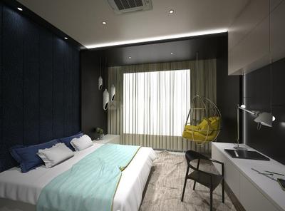 Bedroom Image of 4000 Sq.ft 4 BHK Apartment / Flat for rent in RMZ Latitude, Byatarayanapura Bengaluru for Rs. 250000