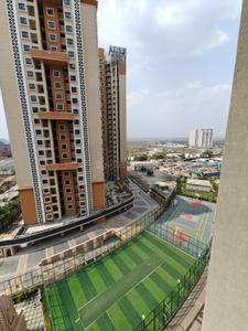 Balcony Image of 1000 Sq.ft 2 BHK Apartment / Flat for rent in Manhattan, Charholi Budruk Pune for Rs. 25000