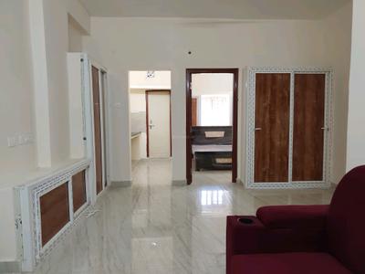 Living Room Image of 850 Sq.ft 1 BHK Apartment / Flat for rent in Kondapur Hyderabad for Rs. 23000