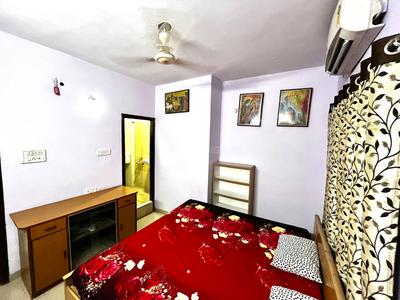 Bedroom Image of 1650 Sq.ft 2 BHK Penthouse for rent in Space Park I, Mahalakshmi Nagar Indore for Rs. 27000