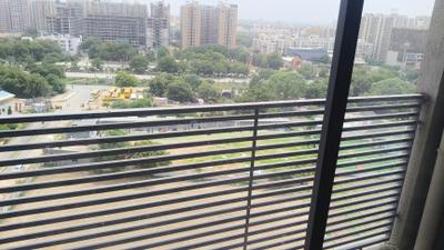 Balcony Image of 1362 Sq.ft 3 BHK Apartment / Flat for sale in Saanidhya Aavkar Amore, Sargasan Gandhinagar for Rs. 10700000