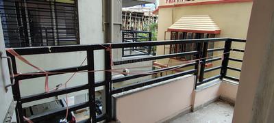 Balcony Image of 1011 Sq.ft 2 BHK Apartment / Flat for rent in Betop Madhu Malancha, Airport Gate No 2 Kolkata for Rs. 15500