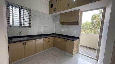 Kitchen Image of 1200 Sq.ft 2 BHK Builder Floor for rent in Sampigehalli Bengaluru for Rs. 25000