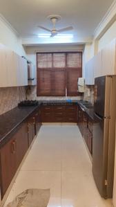 Kitchen Image of 2500 Sq.ft 3.5 BHK Builder Floor for rent in Sector 46 Noida for Rs. 70000