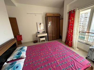 Bedroom Image of 1608 Sq.ft 3.5 BHK Apartment / Flat for rent in Adani Water Lily, Shantigram Ahmedabad for Rs. 75000