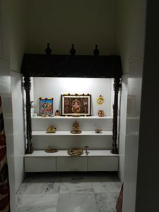 Pooja Room Image of 2500 Sq.ft 4 BHK Builder Floor for rent in Kp -2 Hyderabad for Rs. 39000