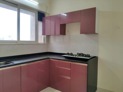 Kitchen Image of 742 Sq.ft 2 BHK Apartment / Flat for rent in Vijay Orovia, Hiranandani Estate Thane for Rs. 35000