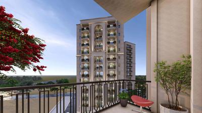 Balcony Image of 2250 Sq.ft 3 BHK Apartment / Flat for sale in Imperial Estates By Sapphire II, Kasimpur Viruha Lucknow for Rs. 14500000