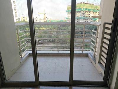 Balcony Image of 1297 Sq.ft 3 BHK Apartment / Flat for rent in Adani The Meadows, Shantigram Ahmedabad for Rs. 24000