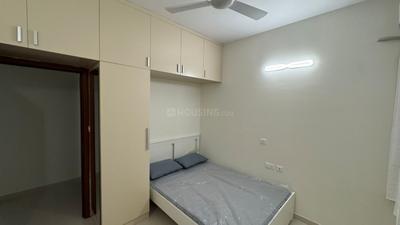 Bedroom Image of 1750 Sq.ft 3 BHK Apartment / Flat for rent in L And T Olivia At Raintree Boulevard, Sahakara Nagar Bengaluru for Rs. 100000