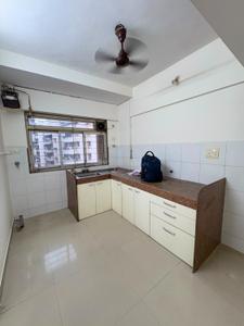Kitchen Image of 1200 Sq.ft 3 BHK Apartment / Flat for rent in Kanakia Niharika, Thane West Thane for Rs. 45000