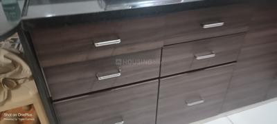 Kitchen Image of 590 Sq.ft 2 BHK Apartment / Flat for sale in Aadesh Sundaram City Phase 3, Madhapar Rajkot for Rs. 3300000