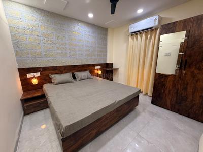 Bedroom Image of 1200 Sq.ft 2 BHK Apartment / Flat for rent in Saket Nagar Indore for Rs. 21000