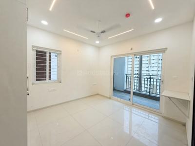 Bedroom Image of 2020 Sq.ft 3 BHK Apartment / Flat for rent in Rajapushpa Provincia, Narsingi Hyderabad for Rs. 80000