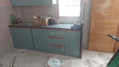Kitchen Image of 350 Sq.ft 1 BHK Builder Floor for rent in Pochanpur Colony New Delhi for Rs. 15000