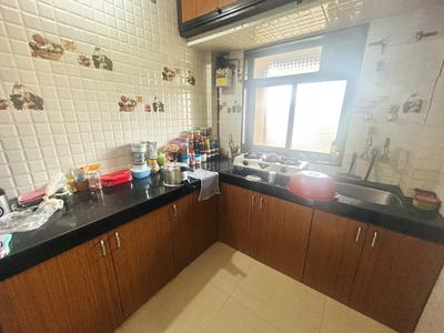 Kitchen Image of 655 Sq.ft 1 BHK Apartment / Flat for rent in Lodha Heritage, Dombivli East Thane for Rs. 12000