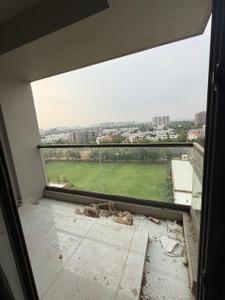 Balcony Image of 1890 Sq.ft 3 BHK Apartment / Flat for rent in Raysan Gandhinagar for Rs. 25000