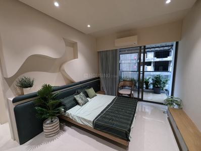 Bedroom Image of 1377 Sq.ft 2 BHK Apartment / Flat for sale in The Green Parmeshwar, Jagatpur Ahmedabad for Rs. 7000000