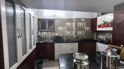 Kitchen Image of 1100 Sq.ft 2 BHK Apartment / Flat for sale in Gollapudi Vijayawada for Rs. 4300000