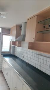 Kitchen Image of 2300 Sq.ft 3 BHK Apartment / Flat for rent in Unitech Uniworld City South, Sector 30 Gurgaon for Rs. 85000