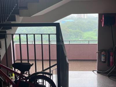 Balcony Image of 1200 Sq.ft 3 BHK Apartment / Flat for rent in Omkar Parisar, Chandkheda Ahmedabad for Rs. 25000