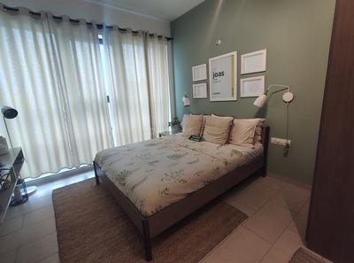 Bedroom Image of 1381 Sq.ft 2 BHK Apartment / Flat for rent in Sobha City, Sector 108 Gurgaon for Rs. 56000