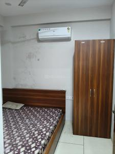 Bedroom Image of 650 Sq.ft 1 BHK Apartment / Flat for rent in Mahalakshmi Nagar Indore for Rs. 18000