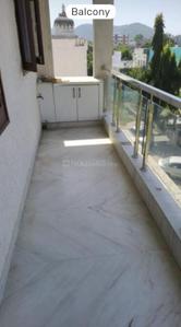 Balcony Image of 1500 Sq.ft 1 BHK Independent House for rent in Manva Kheda Udaipur for Rs. 10000