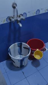 Bathroom Image of 800 Sq.ft 2 BHK Apartment / Flat for rent in Velachery Chennai for Rs. 27000