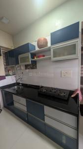 Kitchen Image of 700 Sq.ft 2 BHK Apartment / Flat for rent in Godrej Boulevard, Manjari Budruk Pune for Rs. 25000