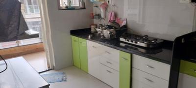 Kitchen Image of 630 Sq.ft 1 BHK Apartment / Flat for rent in Kothrud Pune for Rs. 30000