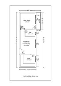 Image of 958 Sq.ft 2 BHK Apartment / Flat for sale in Selaiyur, Chennai for Rs. 7864000
