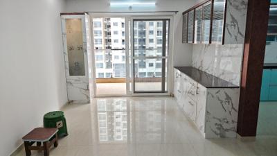 Living Room Image of 1353 Sq.ft 3 BHK Apartment / Flat for rent in Urbanrise On Cloud 33, Bachupally Hyderabad for Rs. 38500