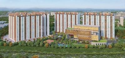 Image of 325 Sq.ft 1 BHK Apartment / Flat for sale in Dosti Greater Thane, Bhiwandi, Thane for Rs. 3668500