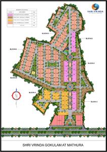Floor Plan Image of 1350 Sq.ft Residential Plot / Land for sale in Vrindaban Bangar Vrindavan for Rs. 4650000