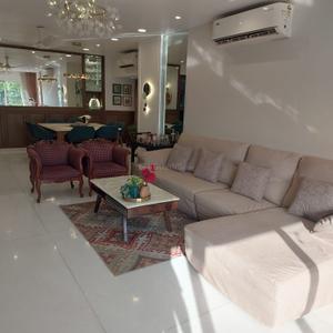 Hall Image of 1700 Sq.ft 3 BHK Apartment / Flat for rent in Bandra West Mumbai for Rs. 400000