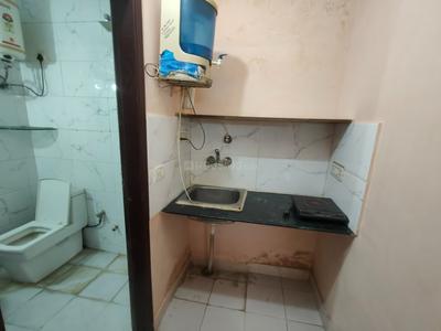 Kitchen Image of 450 Sq.ft 1 RK Builder Floor for rent in Swaraj Homes RWA A Block Malviya Nagar, Malviya Nagar New Delhi for Rs. 24000