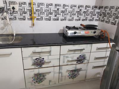 Kitchen Image of 680 Sq.ft 2 BHK Independent House for sale in Mavdi Rajkot for Rs. 5000000