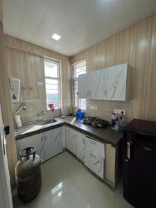 Kitchen Image of 1000 Sq.ft 2 BHK Apartment / Flat for rent in Vrindavan Yojana Lucknow for Rs. 30000