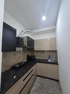 Kitchen Image of 750 Sq.ft 1 BHK Builder Floor for rent in Sector 52A Gurgaon for Rs. 42000