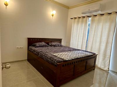 Bedroom Image of 750 Sq.ft 1 BHK Apartment / Flat for rent in Mapusa Goa for Rs. 40000
