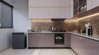 Kitchen Image of 1302 Sq.ft 3 BHK Apartment / Flat for sale in Legacy Milestone, Punawale Pune for Rs. 9850000