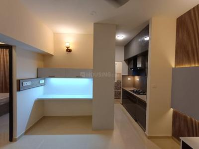 Kitchen Image of 780 Sq.ft 2 BHK Apartment / Flat for rent in Bren Northern Lights, Kogilu Bengaluru for Rs. 28000
